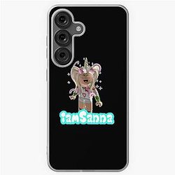 Sanna Loves Unicorns Black Samsung Galaxy Case