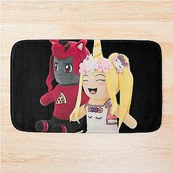 Iamsanna Unicorn Twin Moody Bath Mat