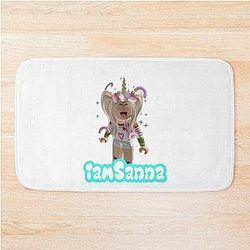 Sanna Loves Unicorns Bath Mat