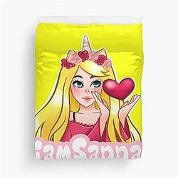 Sanna Loves Yellow Duvet Cover