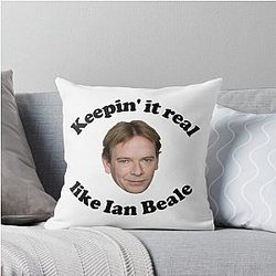 Keep it real like Ian Beale Throw Pillow