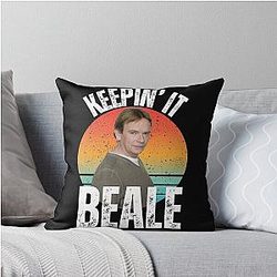 Keep it real EastEnders Ian Beale Adam Woodyatt meme Throw Pillow