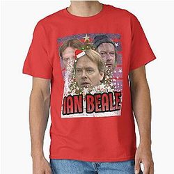 Ian Beale Eastenders Funny Xmas Tree Snow Decorations Ugly Christmas Sweater Classic Tee