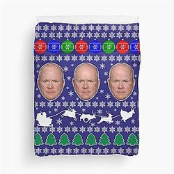 Phil Mitchell Steve McFadden Eastenders Ian Beale Ugly Christmas Sweater Gift Idea Duvet Cover