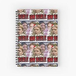 Ian Beale Eastenders Funny Xmas Tree Snow Decorations Ugly Christmas Sweater Spiral Notebook