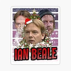 Ian Beale Eastenders Funny Xmas Tree Decorations Ugly Sweater Sticker