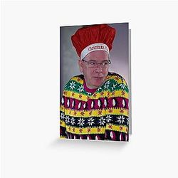 FESTIVE IAN BEALE Greeting Card
