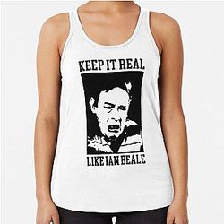 Keep it Real like Ian Beale Racerback Tank