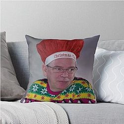 FESTIVE IAN BEALE THROW PILLOW