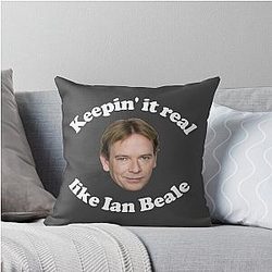 Keep it real like Ian Beale Throw Pillow