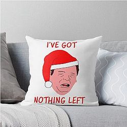 Ian Beale Santa Claus Got Nothing Left Throw Pillow