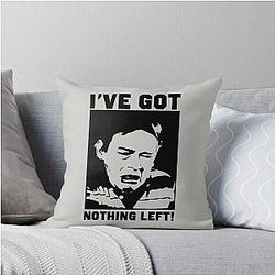 Ian Beale - I've Got Nothing Left Throw Pillow