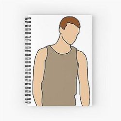 Ian Gallagher Spiral Notebook