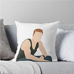 Ian Gallagher Portrait Throw Pillow