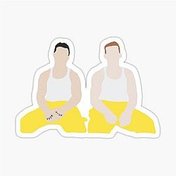 Ian Gallagher and Mickey Milkovich in Prison Break