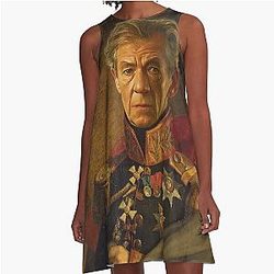 Sir Ian McKellen A-Line Dress