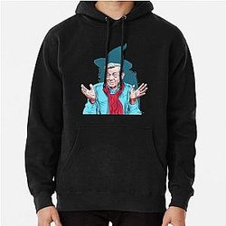 Sir Ian McKellen An illustration by Paul Cemmick Pullover Hoodie