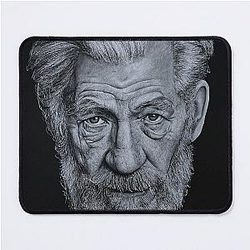 Ian McKellen Mouse Pad