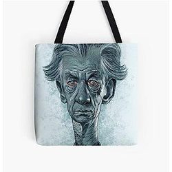Sir Ian McKellen Tote Bag