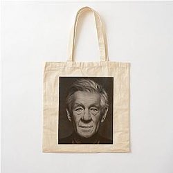 Sir Ian McKellen Cotton Tote Bag
