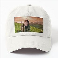 Ian McKellen Painting Dad Hat
