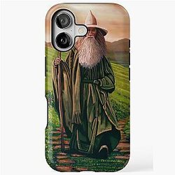 Ian McKellen Painting iPhone Case