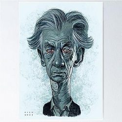 Sir Ian McKellen Poster