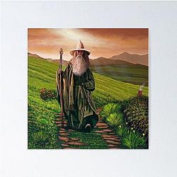 Ian McKellen Painting