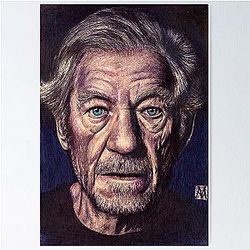 Sir Ian McKellen Poster