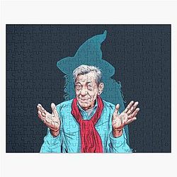 Sir Ian McKellen - An illustration by Paul Cemmick Puzzle