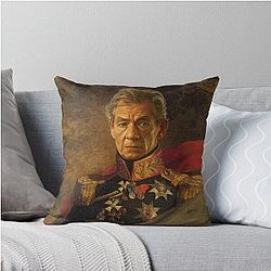 Sir Ian McKellen Throw Pillow
