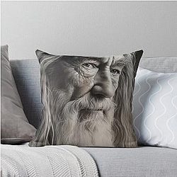 Sir Ian McKellen Throw Pillow