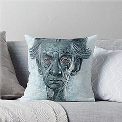 Sir Ian McKellen Throw Pillow