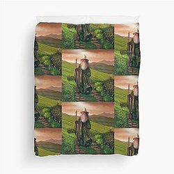 Ian McKellen Painting Duvet Cover