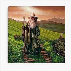 Ian McKellen Painting Print