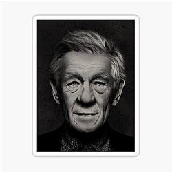 Sir Ian McKellen Sticker