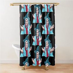 Sir Ian McKellen An illustration by Paul Cemmick Shower Curtain