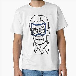 Ian McKellen Digital Artwork LGBT Activist and Legendary Actor T-Shirt