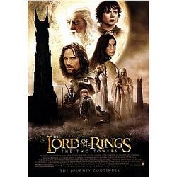 Lord of The Rings: The Two Towers Poster, 11x17 Elijah Wood Ian McKellen Liv Tyler Master Print