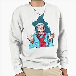 Sir Ian McKellen - An illustration by Paul Cemmick Sweatshirt