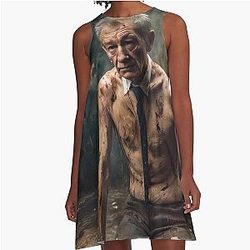 Ian McKellen A-Line Dress