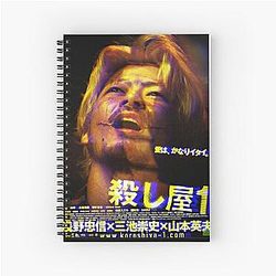 Ichi the Killer Spiral Notebook