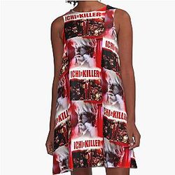 Ichi the killer art print dress