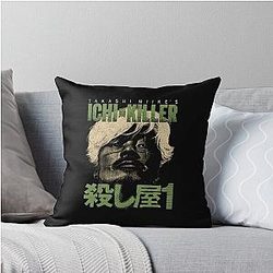 Ichi, The Killer Throw Pillow