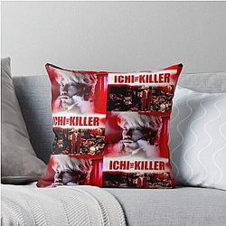 Ichi the Killer Art Print Throw Pillow