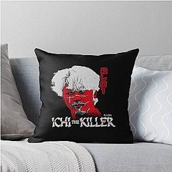 Kakihara – Ichi the Killer (2001) by Black Tee Throw Pillow