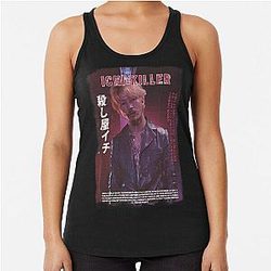 Japanese Inspired Pop Culture Ichi The Killer Racerback Tank Top