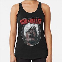 Ichi The Killer - Distressed Racerback Tank Top