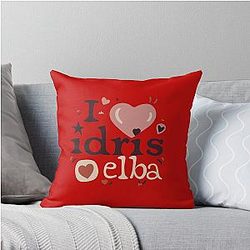 I Love Idris Elba Throw Pillow