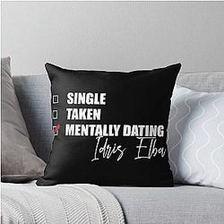 Mentally Dating Idris Elba Pillow